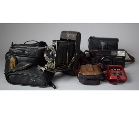 A Collection of Various Vintage Cameras 