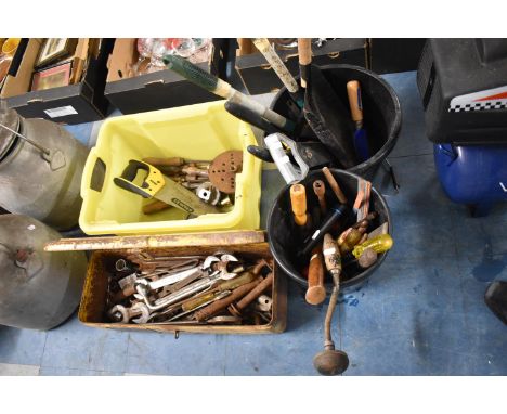 A Collection of Various Workshop and Garden Tools 