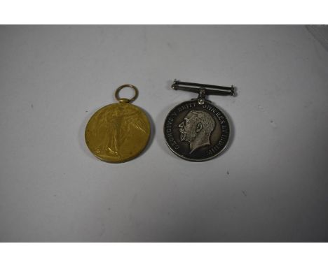 Two WWI Medals Awarded Pte. H F Cowle, Army Service Corps No.DM2-208420 