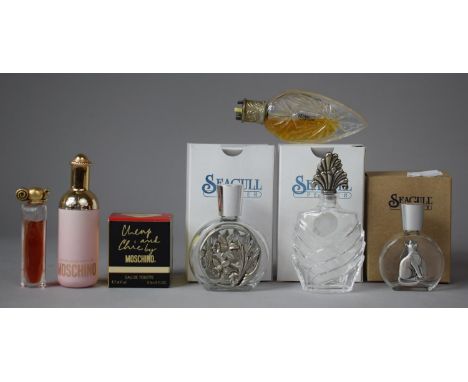 A Collection of Vintage Perfume Bottles 