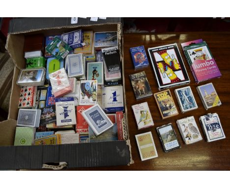 Advertising playing cards, PG Tips, Dan Air, Greece etc.