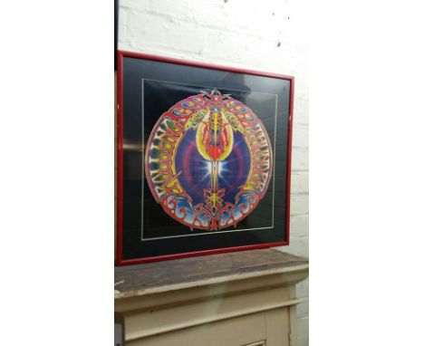 Poster, framed and glazed, from a private collection amassed over twenty years by a collector who lived in San Francisco in t