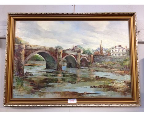 C KENWORTHY OIL.  35x54CM. R