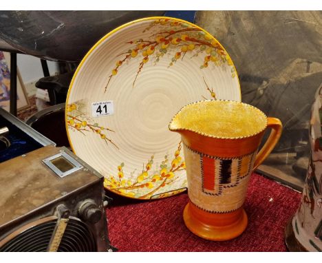 Vintage Crown Ducal Plate and Jug