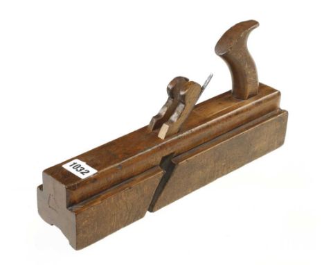 A 14" handled stick and rebate plane by WATSON'S Leeds G