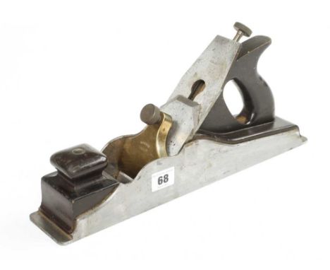 A late model 14 1/2" NORRIS adjustable panel plane with 90% orig Norris iron G+
