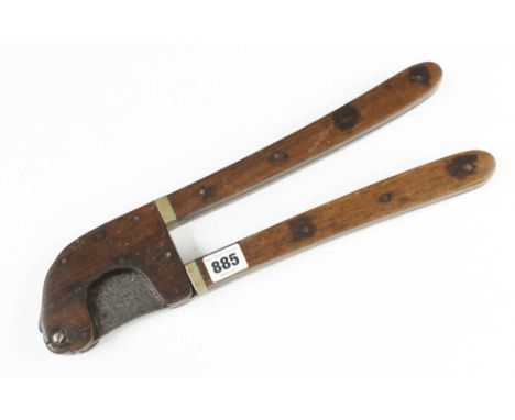 A quality horses tail docker with rosewood scales by R LONG with Crown over 217 H.Holborn London G+ 