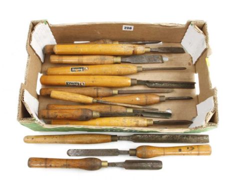 14 turning tools some light rust G