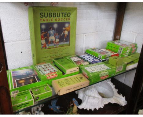 Shelf of Subbuteo
