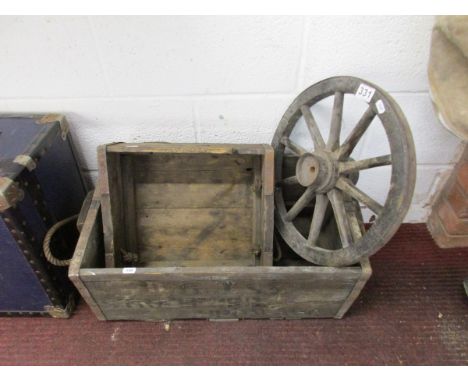 Ammunition box, wheel etc