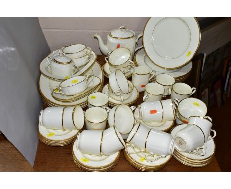 A SIXTY SIX PIECE NORITAKE 'TROY' PART DINNER SERVICE, comprising three meat plates, oval serving dish, two 20cm x 14.5cm ser