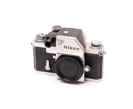 A Nikon F SLR Body, engraved to rear 'U.S. Dept of Defense F.S.N./6222870-05 U.S.A.F.DA NANG' Lots 69 to 108 are all genuine 