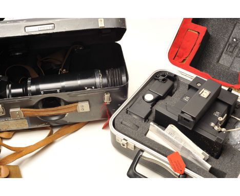 A Zenith Photosniper Camera, together with a Shackman Passport camera (2)
