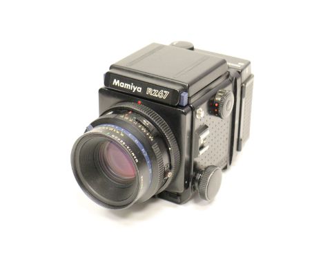 A Mamiya RZ67 Professional Camera, with Sekor Z W f/2.8 110mm lens