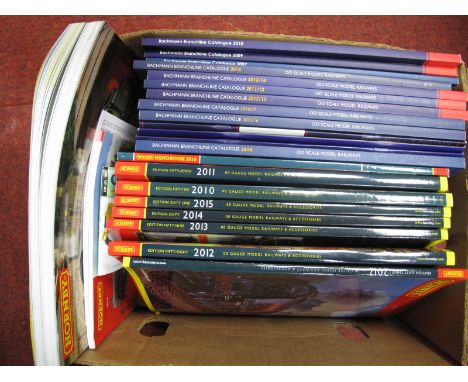 Modern Hornby Handbooks - 2005, 2007, 2010 to 2017 (10); Bachmann Branchline Catalogues 2007, 2009 and 2011 to 2018; three ot