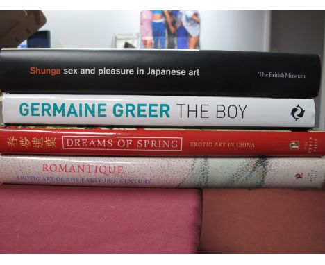 Greer [Germaine]: The Boy, Thames &amp; Hudson, London 2003, first edition, signed by the author; Shunga, Sex and Pleasure in