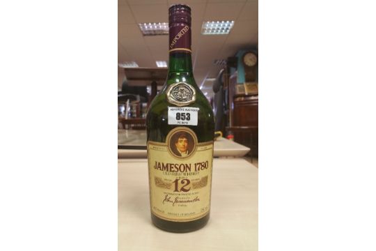 Jameson 1780 12 Year Old Special Reserve Irish Whiskey 1980s 80 Proof 750ml