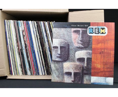 Vinyl - Over 80 Rock &amp; Pop LPs to include REM, Meatloaf (Bat Out Of Hell II), UB40, Genesis, Peter Garbiel, Tears For Fea
