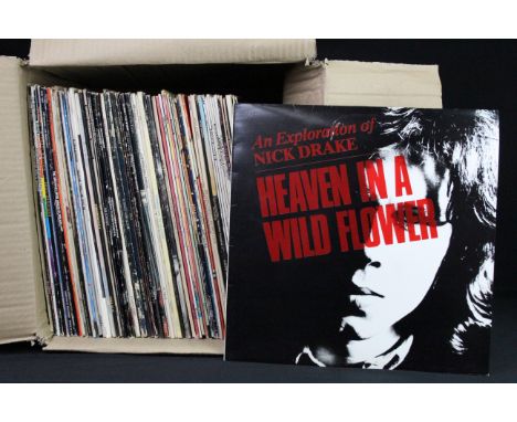 Vinyl - Over 80 Rock &amp; Pop LPs to include Nick Drake, David Bowie x 6, JJ Cale x 6, Pretty Things, Peter Hammill, The Bir