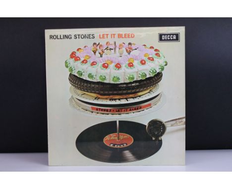 Vinyl - The Rolling Stones Let It Bleed LP on Decca Records LK5025. Original UK 1st mono pressing, unboxed Decca labels, 2A 1