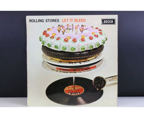 Vinyl - Rolling Stones – Let It Bleed LP on Decca Records SKL 5025. Original UK 1st stereo pressing, unboxed Decca logo and o