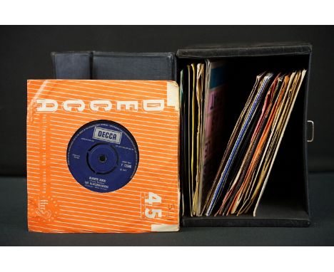 Vinyl - 31 Rock &amp; Pop 7" singles and 14 flexidiscs to include The Bluesbreakers, Grateful Dead, Jimi Hendrix Experience x