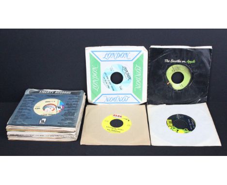 Vinyl - 26 Rock / Mod / Beat / Pop 1960’s US pressing 7” singles including many demo promos to include: The Rolling Stones, T