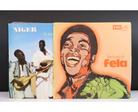 Vinyl - 2 Afrobeat / African LP albums to include: Fela Ransome-Kuti And His Africa '70 – The Best Of Fela (His Master's Voic