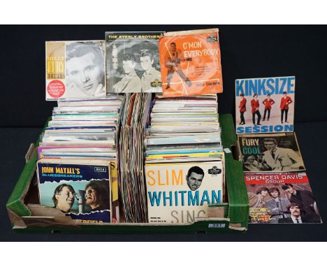 Vinyl - Over 250 mainly 1960’s EP’s to include: Billy Fury, The Rolling Stones, The Kinks, John Mayall’s Bluesbreakers, Spenc