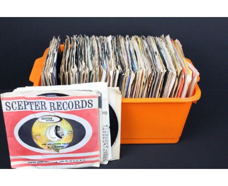 Vinyl - Over 120 Rock / Pop / Folk mainly 1960’s USA pressing 7” singles including many demo promos to include: Bob Dylan, No