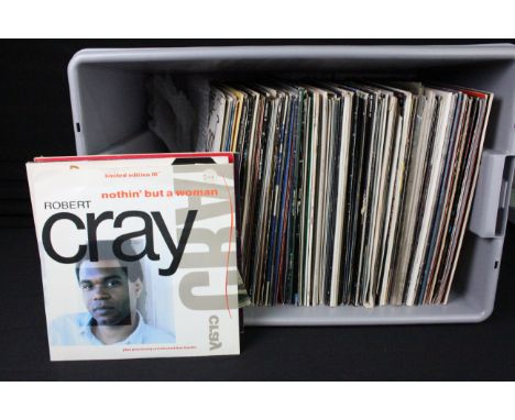 Vinyl - Approx 150 Rock &amp; Pop 12" singles (inc promos) to include Bob Dylan, The Who, Bruce Springsteen, It Bites, BB Kin