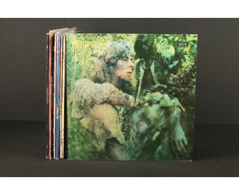 Vinyl - 11 Blues Rock / Blues LPs to include John Mayall x 2, Al Kooper, Jimi Hendrix (1998 ltd edition), Rory Gallagher, Chu