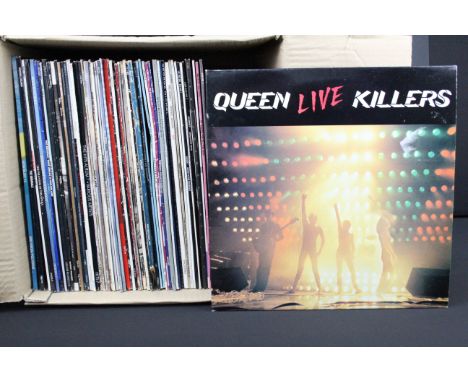 Vinyl - Over 60 Rock &amp; Pop LPs to include Queen, Alice Cooper, Ry Cooder, Duran Duran x 3, U2, Journey, Prince x 2, Pet S