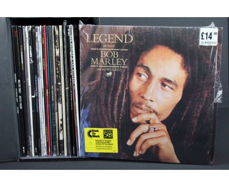 Vinyl - 21 recent release / reissue LPs to include Bob Marley x 3 (1 sealed), Pink Floyd (Dark Side Of The Moon), Van Morriso