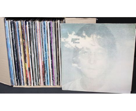 Vinyl - Approx 70 Rock &amp; Pop LPs to include The Police, ELO, The Beach Boys, Spandau Ballet, John Lennon, Nillson, Yes, K