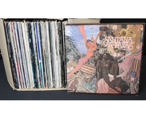 Vinyl - Approx 70 Rock &amp; Pop LPs to include Santana, Roxy Music, Eagles, The Supremes, Al Stewart, Yes, The Temptations, 