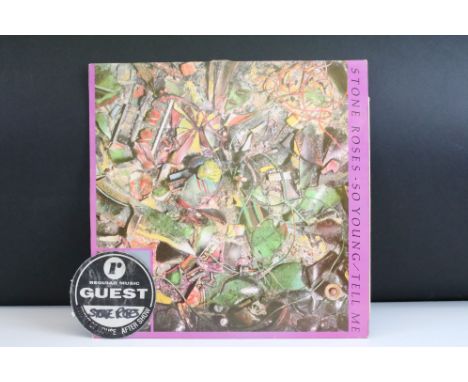 Vinyl / Memorabilia - The Stone Roses – So Young / Tell Me 12” on Thin Line Records – THIN 001. Original UK 1985 1st pressing