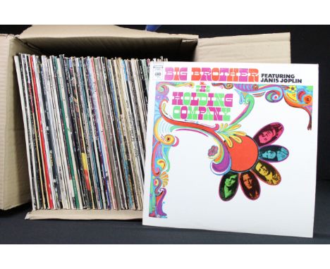 Vinyl - Over 80 Rock &amp; Pop LPs to include Big Brother &amp; The Holding Company, Jeff Beck x 2, Blind Faith, Camel, Miles