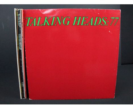 Vinyl - 6 Talking Heads LPs and 1 David Byrne LP to include 77 (x2), Songs About Buildings, Remain In Light, Fear Of Music, N