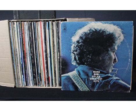 Vinyl - Over 65 rock &amp; pop LPs to include Genesis x 3, Bob Dylan, The Move, Manfred Mann, Georgie Fame, Cass Elliot, The 