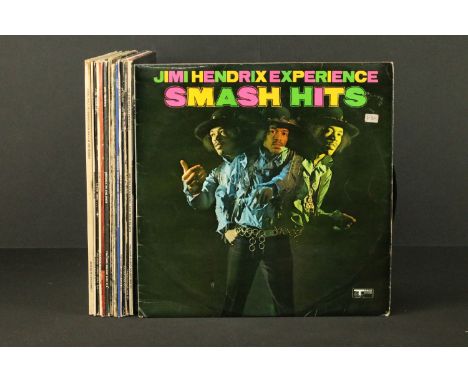 Vinyl - 14 Jimi Hendrix UK pressing LPs to include Smash Hits, Are You Experienced, The Cry Of Love, Nine To The Universe, Wa