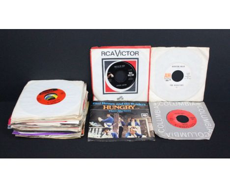 Vinyl - 39 Psych / Garage Rock 1960’s US pressing 7” singles including many demo promos to include: Jefferson Airplane, The R