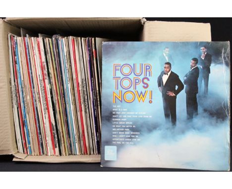 Vinyl - Over 50 Soul / Reggae LPs to include Four Tops, The Markeys, The Supremes, Isaac Hayes, Booker T &amp; The MGs, John 