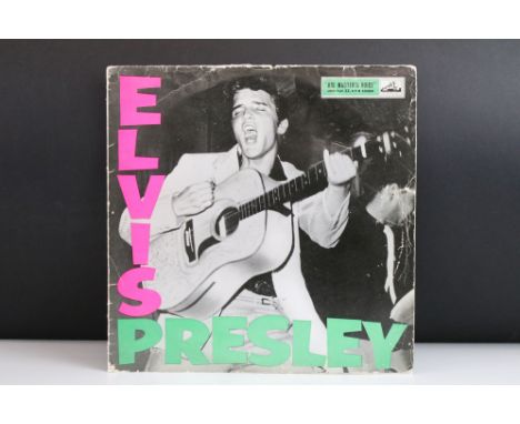 Vinyl - Elvis Presley Rock 'N’ Roll. Original UK 1956 1st pressing on His Master's Voice CLP 1093 gold lettering, 1N / 1N mat