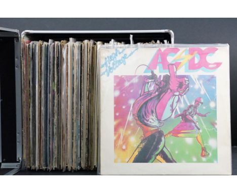 Vinyl - Over 90 Rock &amp; Pop LPs to include ACDC x 2, Guns N Roses, The Black Crowes, Queen, Hawkwind, Bob Marley &amp; The
