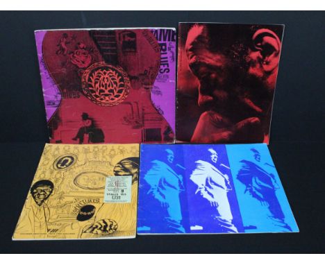 Memorabilia - 4 Blues and Jazz 1960’s programmes to include: The American Folk Blues and Gospel Caravan -1964 (with Sonny Ter