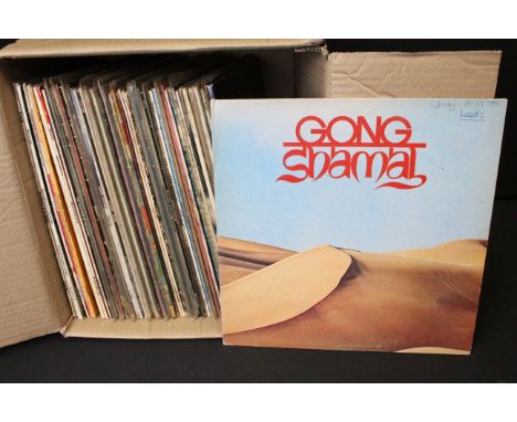 Vinyl - Over 65 LPs to include Gong, Bob Marley &amp; The Wailers x 2, Talking Heads, John Martyn, Eric Clapton, Focus, Madne