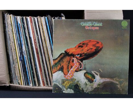 Vinyl - Over 70 Rock &amp; Pop LPs to include Gentle Giant, The Who, The Yardbirds, Cream, The Band, White Noise, Tears For F
