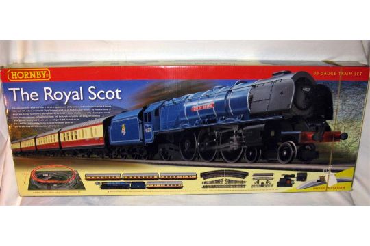 hornby royal scot train set