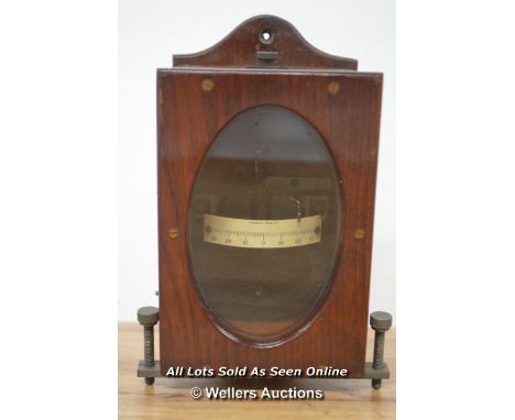 *GAMBRELL BROTHERS LTD, MOVING COIL GALVANOMETER. VERY EARLY C.20 [LQD215]